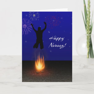 Gelukkig Norooz Chahar-Shanbeh-Suri Feestdagen Kaart