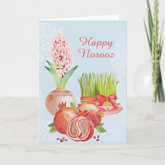 Gelukkig Norooz Feestdagen Kaart (Voorkant)
