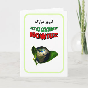 Gelukkig Nowruz Feestdagen Kaart