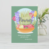 Gelukkig Nowruz-kerstkaart Feestdagenkaart (Staand voorkant)