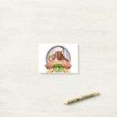 gelukkig oktoberfest post-it® notes (Op bureau)