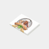gelukkig oktoberfest post-it® notes (Schuin)