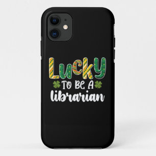Gelukkig om een bibliothecaris te zijn School St. iPhone 11 Hoesje