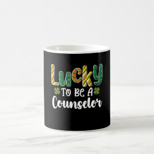 Gelukkig om een counselor te zijn School St. Patri Koffiemok