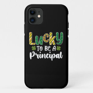 Gelukkig om een schoolhoofd te zijn St Patrick's D iPhone 11 Hoesje