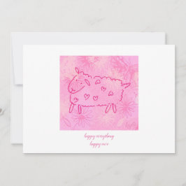 Gelukkig Ooievaar Gelukkig Alles  Feestdagenkaart