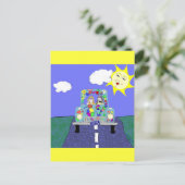 Gelukkig Ooit Briefkaart (Staand voorkant)