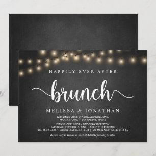 Gelukkig ooit na Brunch, Koord licht, Opkomst Kaart