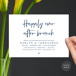 Gelukkig ooit na Brunch, weddenschap Kaart
