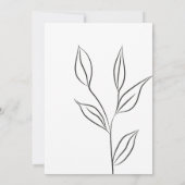 Gelukkig ooit na de bruiloft foto bedankkaart (Achterkant)