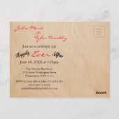 Gelukkig ooit na de foto - postkaart (Achterkant)