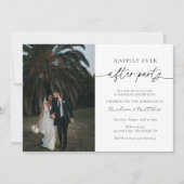 Gelukkig ooit na de Ontvangst van de bruiloft van Kaart (Voorkant)