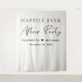 Gelukkig ooit na de Ontvangst van het Berichten va Wandkleed (Voorkant)