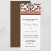 Gelukkig ooit na de uitnodiging van de bruiloft (Voorkant / Achterkant)