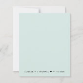 Gelukkig ooit na de Uitnodiging van het Wuwelijksh (Achterkant)