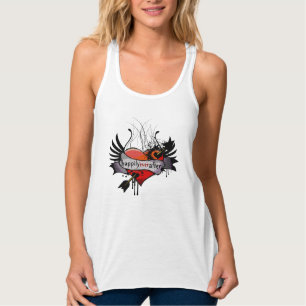 Gelukkig ooit na Gothic Grunge Tanktop