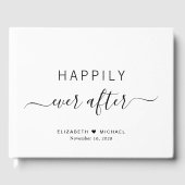 Gelukkig ooit na het huwelijk gastenboek (Voorkant)