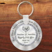 Gelukkig ooit na het huwelijk geprogrammeerd sleutelhanger (Voorkant)