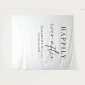 Gelukkig ooit na het huwelijk wandkleed (Voorkant (horizontaal))