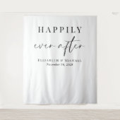 Gelukkig ooit na het huwelijk wandkleed (Voorkant)