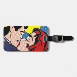 Gelukkig ooit na Pop Art Bagagelabel