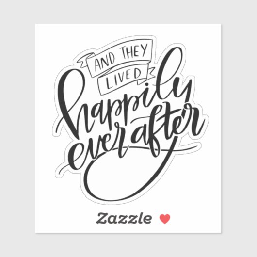 Gelukkig Ooit Sticker (Vel)