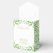 Gelukkig op de dag van de bruiloft St. Patrick's D Bedankdoosjes (Geopend)