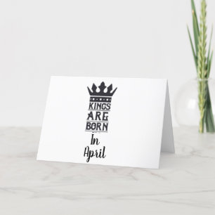 GELUKKIG OP MIJN "KIJK" GEBOREN IN *APRIL* KAART