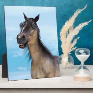 Gelukkig Paard Fotoplaat