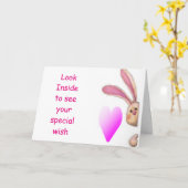 GELUKKIG ***PAASDAG*** KAART VOOR KINDEREN (Gele Bloem)