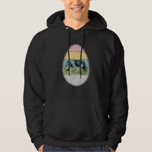 Gelukkig Paasei miereneter Graphic Graphic Funny P Hoodie