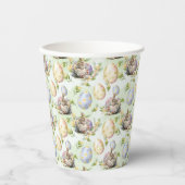 Gelukkig paasfeest konijnenfeest papieren bekers (Voorkant)