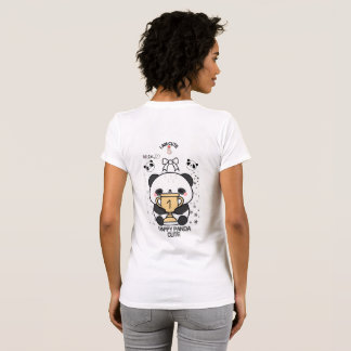 Gelukkig Panda Knuffel T-Shirt – Schattige Glimlac