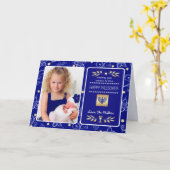 Gelukkig Pascha. Aangepaste foto Kaart (Gele Bloem)