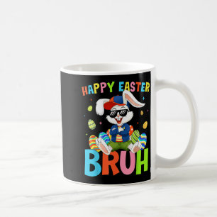 Gelukkig Pasen Bruh Bunny voor Kinderen Jongens Me Koffiemok