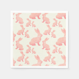 Gelukkig Pasen - Bunny's patroon Servet