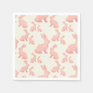 Gelukkig Pasen - Bunny's patroon Servet