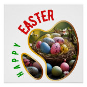 Gelukkig Pasen - Christendom Perfect Poster (Voorkant)