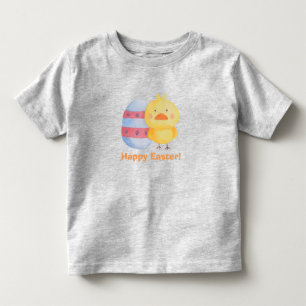 Gelukkig Pasen Ei en Kuiken Voor Baby's Kinder Shirts