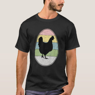 Gelukkig Pasen Ei Kip Grafisch  Pasen Dag Kuiken T-shirt