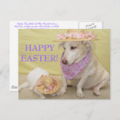 GELUKKIG PASEN! FEESTDAGENKAART (Voorkant / Achterkant)