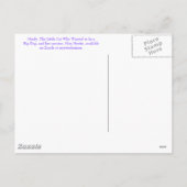 GELUKKIG PASEN! FEESTDAGENKAART (Achterkant)