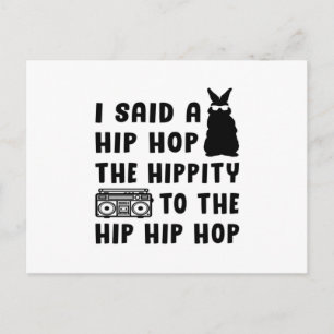 Gelukkig Pasen Hip Hop Bunny Pasen Grappig Gift Id Briefkaart