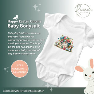 Gelukkig Pasen Kabouter Baby Trui Rompertje Romper