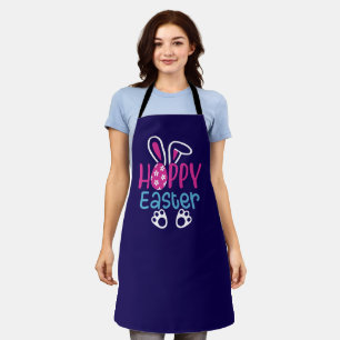 Gelukkig Pasen Konijn Ei Schattig Lente Design Schort