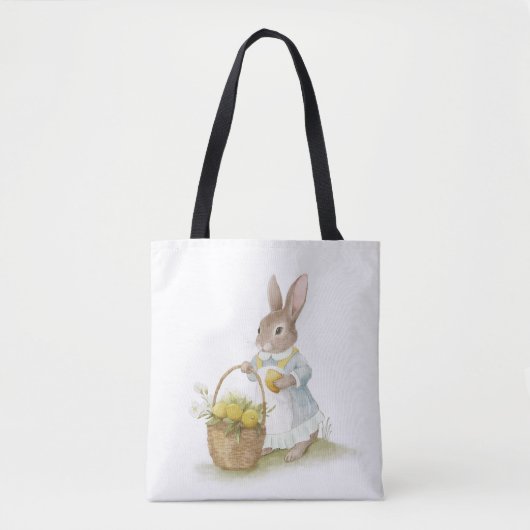 Gelukkig Pasen met Peter Rabbit Draagtas (Voorkant)