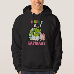 Gelukkig Pasen T Rex Dinosaur Teenage Meisjes Jong Hoodie