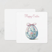 Gelukkig Pasen Uitnodiging (Voorkant / Achterkant)