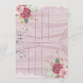 Gelukkig Pasen Viering Uitnodiging (Achterkant)