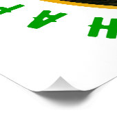 Gelukkig Pasen - Vrouw Perfect Poster (Hoek)